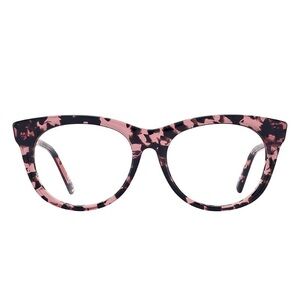 Spy Boundless Glossy Pink Peach Tortoise Frame Optical 53-17-143 NIB For Rx Lens